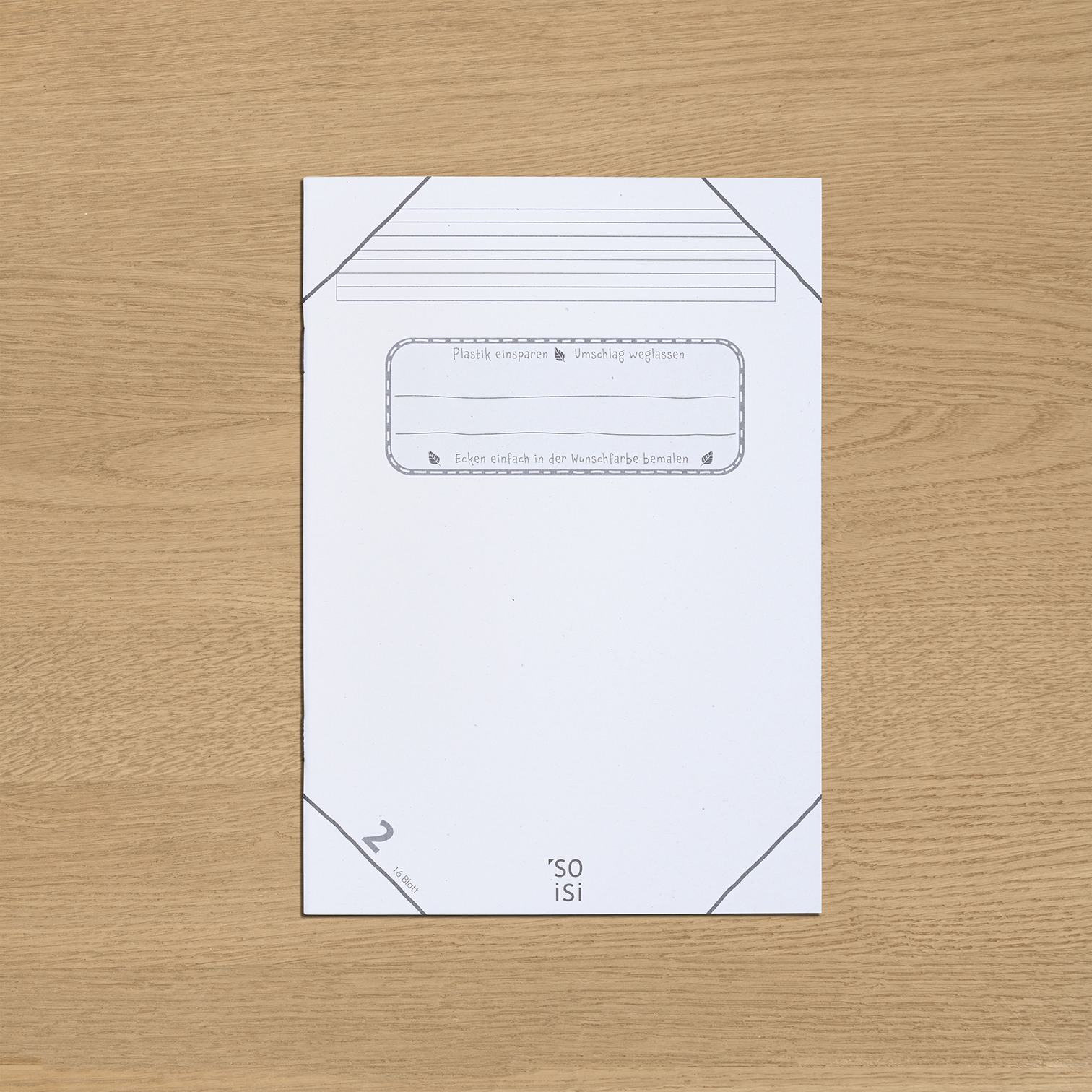 Lineatur 2 (Schreibheft für Klasse 2) A5, im Bündel