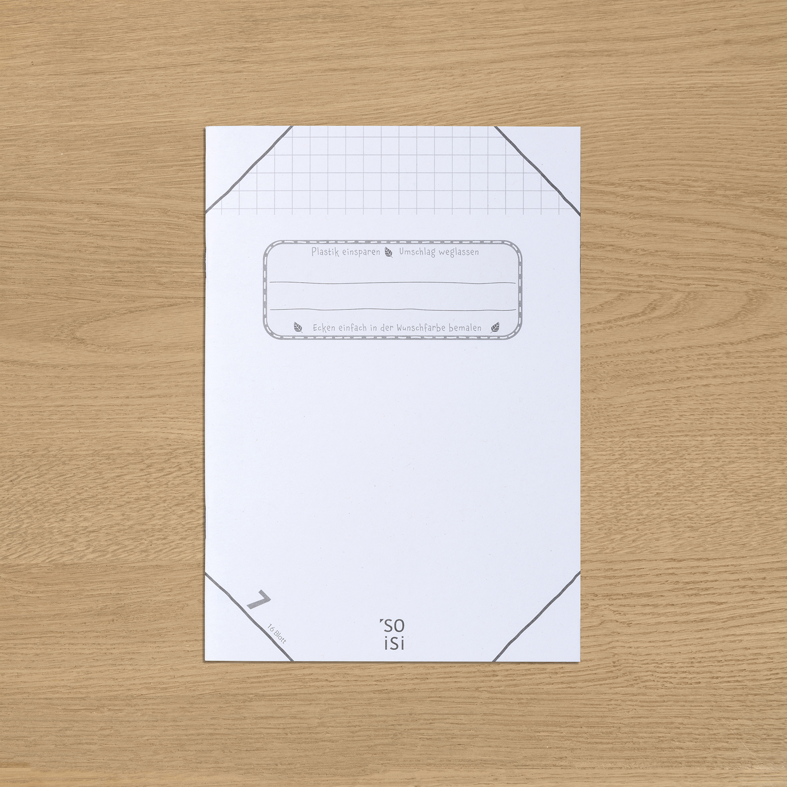 Lineatur 7 (kariert Großkaro 7 x 7mm) DIN-A5, VE10