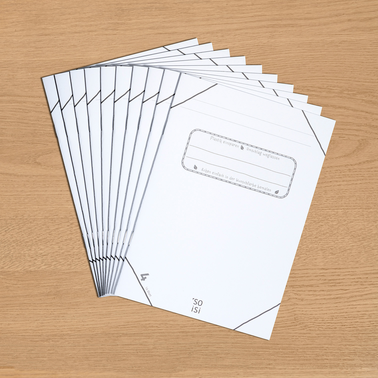 Lineatur 4 (liniert) A5, Bündel